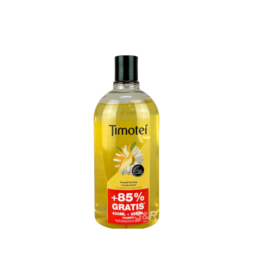 Timotei Chamomile Shampoo 400mL + 350mL